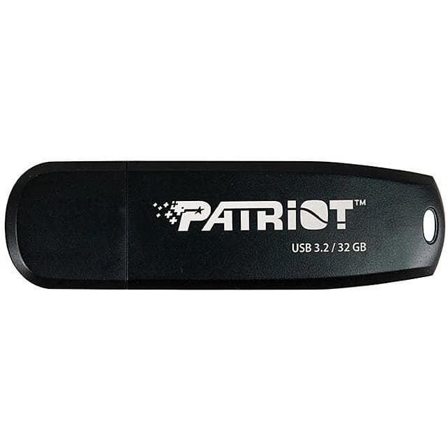 MEMORIE USB 3.2 PATRIOT Xporter Core, 32GB, capac, negru, "PSF32GXRB3U"