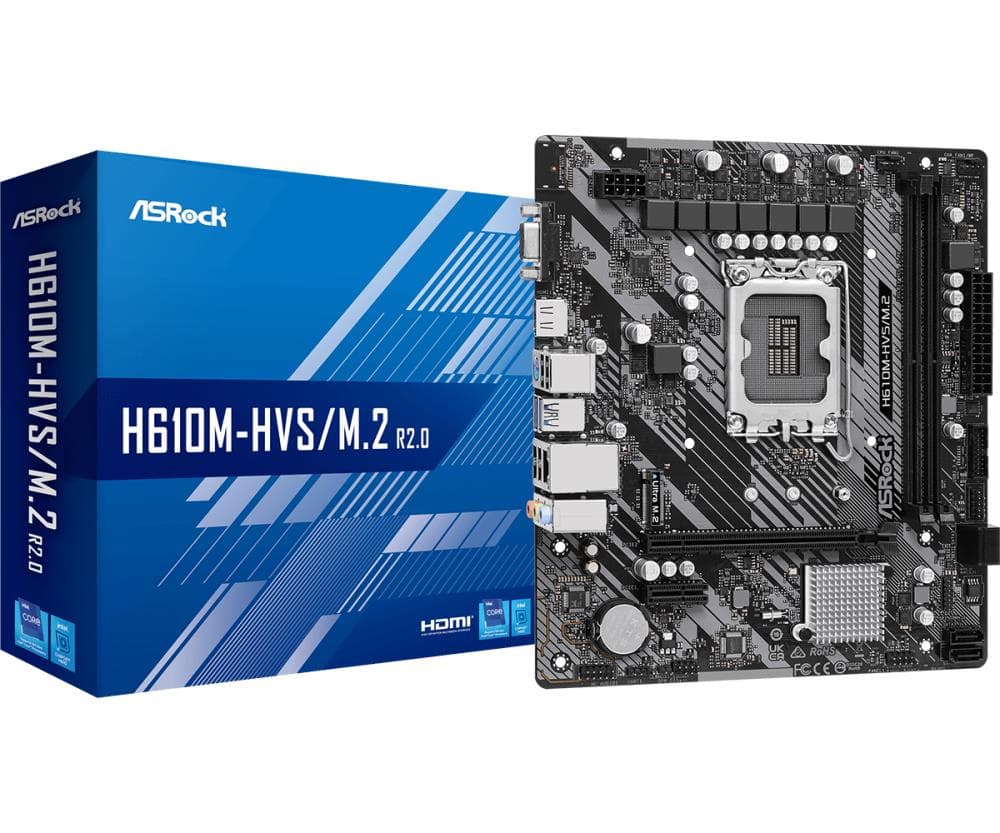 PLACI de BAZA Asrock MB H610 S1700 MATX/H610M-HVS/M.2 R2.0 "H610M-HVS/M.2 R2.0"