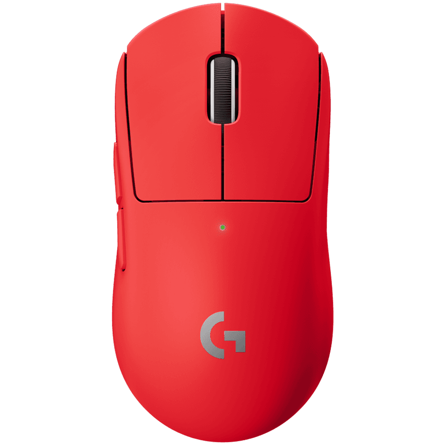 MOUSE Logitech - gaming G PRO X SUPERLIGHT Wireless Gaming Mouse - RED - EER2, "910-006784"