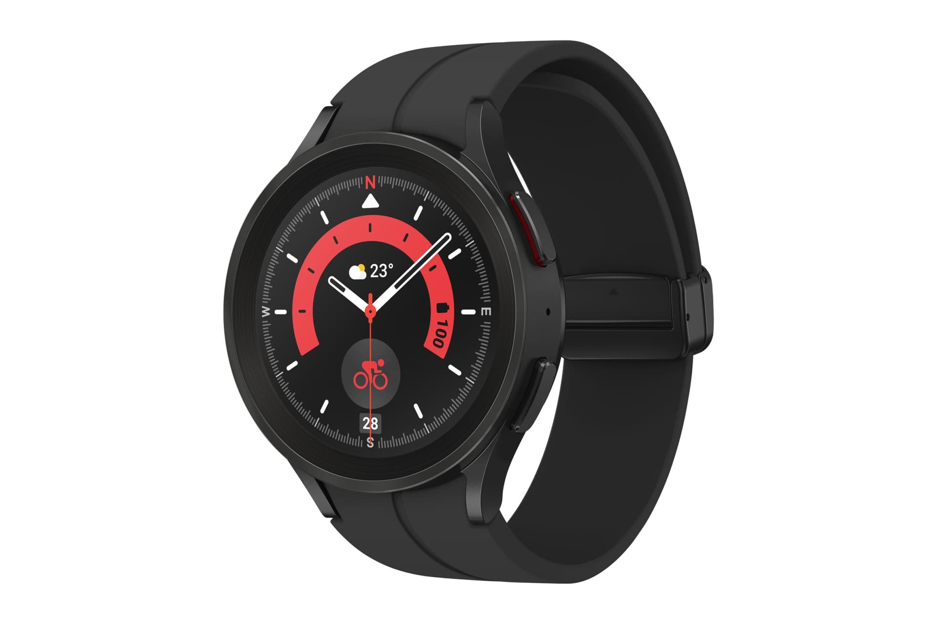 Smartwatch Samsung Galaxy Watch 5 Pro SM-R920 45mm Bluetooth Black Titanium "PHT16085"