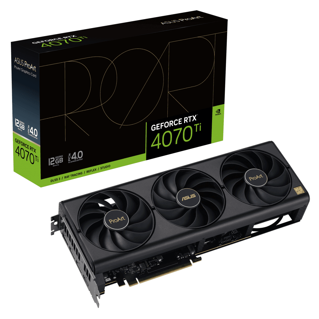 PLACI VIDEO Asus VGA PROART RTX 4070TI 12GB, "PROART-RTX4070TI-12G"