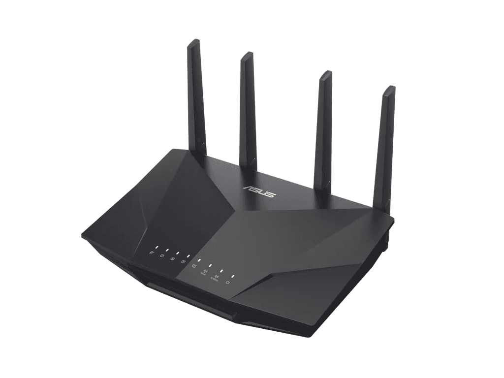 ROUTER Asus Router wireless WiFi 6 (802.11ax), AX5400Trend Micro, compat. ASUS AiMesh "RT-AX5400"
