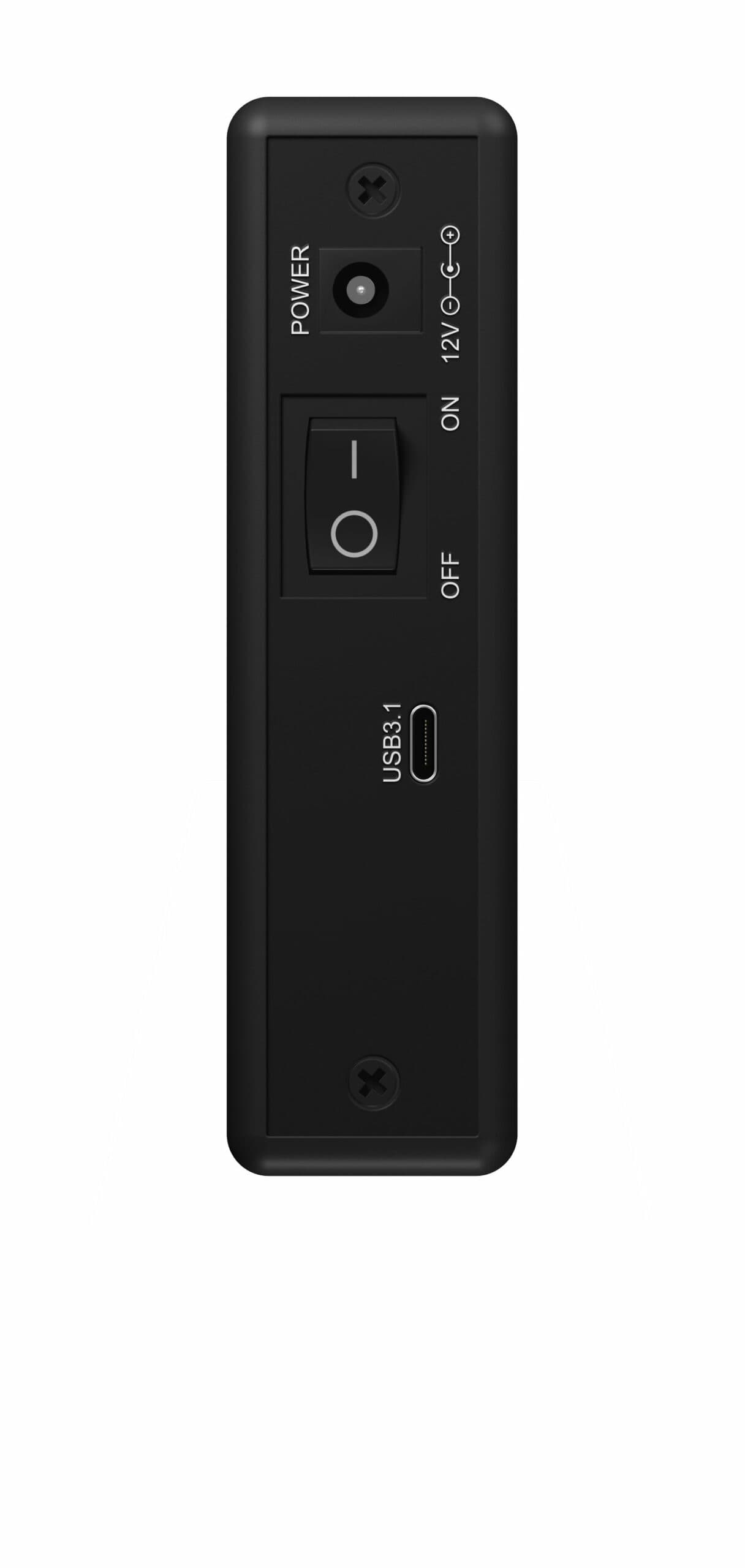 RACK HDD Icy Box SATA 3.5" la 1x USB 3.1 Gen 2 Type-C, Viteza: 10Gbit/s, aluminiu, negru, "IB-377-C31"