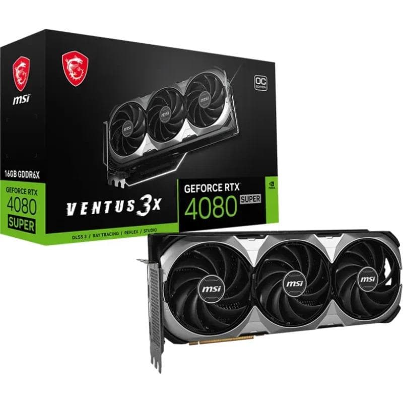 PLACI VIDEO MSI GeForce RTX4080 SUPER 16GB VENTUS 3X OC "GEFORCE RTX 4080 SUPER 16G VENTUS 3X OC"