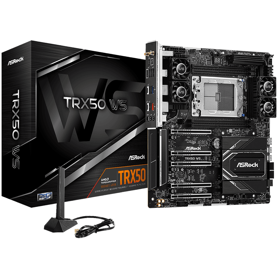 PLACI de BAZA Asrock MB AMD TRX50/4DDR5/4SATA3 "TRX50 WS"