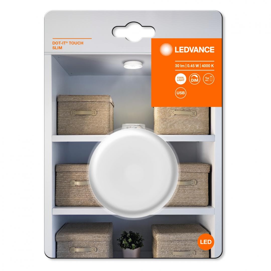 DOT-IT TOUCH SLIM WT LEDV "000004058075399686"