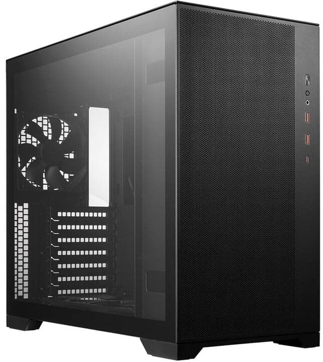 CARCASA FORTRON Middle Tower, E-ATX/ATX, "CMT580", fara sursa, USB 3.0 x 2, USB Type-C x 1, 120mm x 4 fan, HD-audio, negru, "POC0000163"