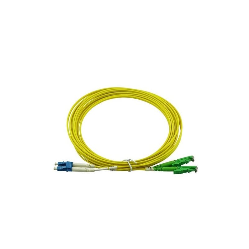 Patchcord FO E2000/APC-LC/PC, SM OS2 9/125, manta LSZH 3.0mm, duplex 2m - Emtex "E2000/APC-LC/PC-SM/DX-2"