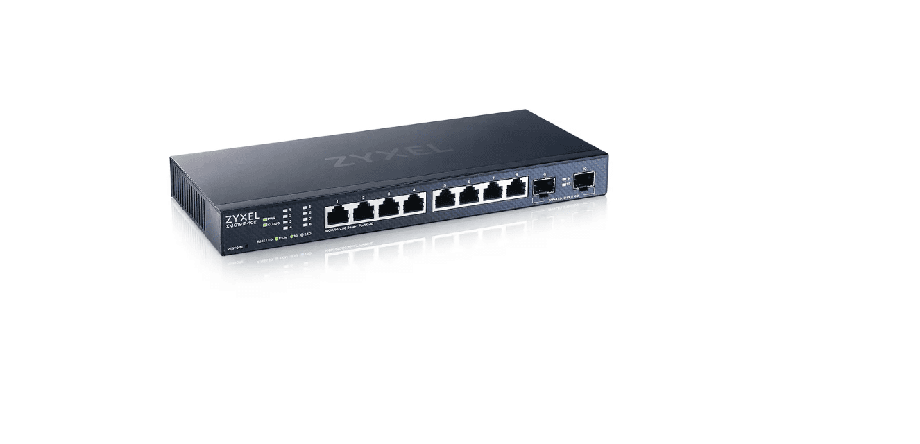 ZYXEL XMG1915-10E 8PORT GBE 2 SPF+ Hybr "XMG1915-10E-EU0101F"