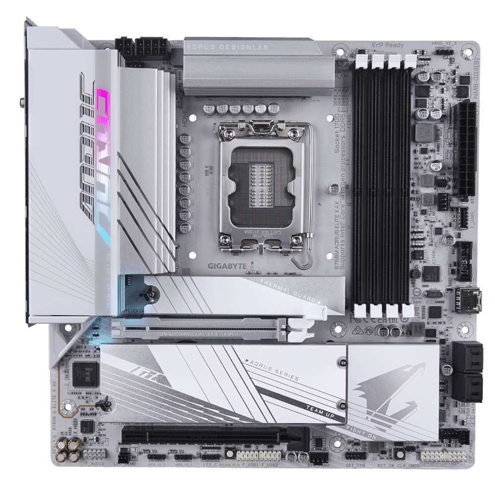 MB GB B760M AORUS ELITE X AX LGA1700 "B760M A ELITE X AX"