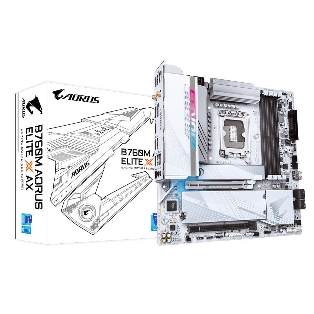 MB B760 S1700 MATX/B760M AORUS ELITEX AX GIGABYTE "B760M AORUS ELITEX AX 1.1"