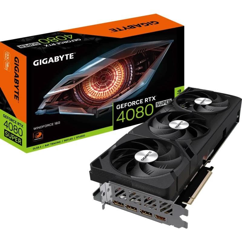 GB GF RTX 4080 WINDFORCE V2 SUPER 16GB "GV-N408SWF3V2-16GD"