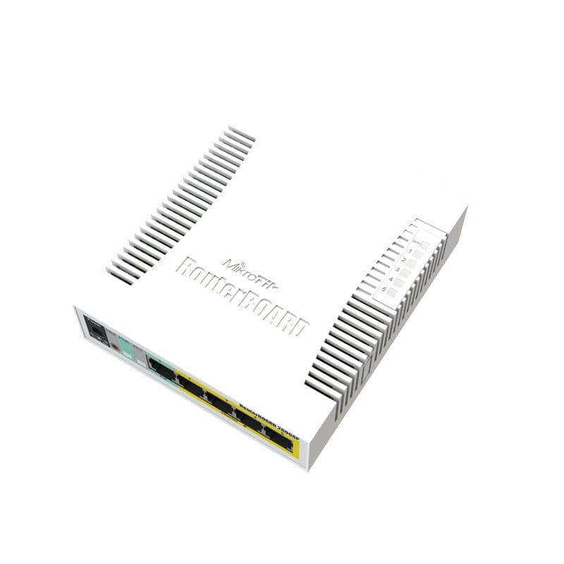 Switch RB260GSP - SwitchOS 5xGig LAN, 1xSFP,Soho Switch, PoE output on ports 2-5 "MT RB260GSP"