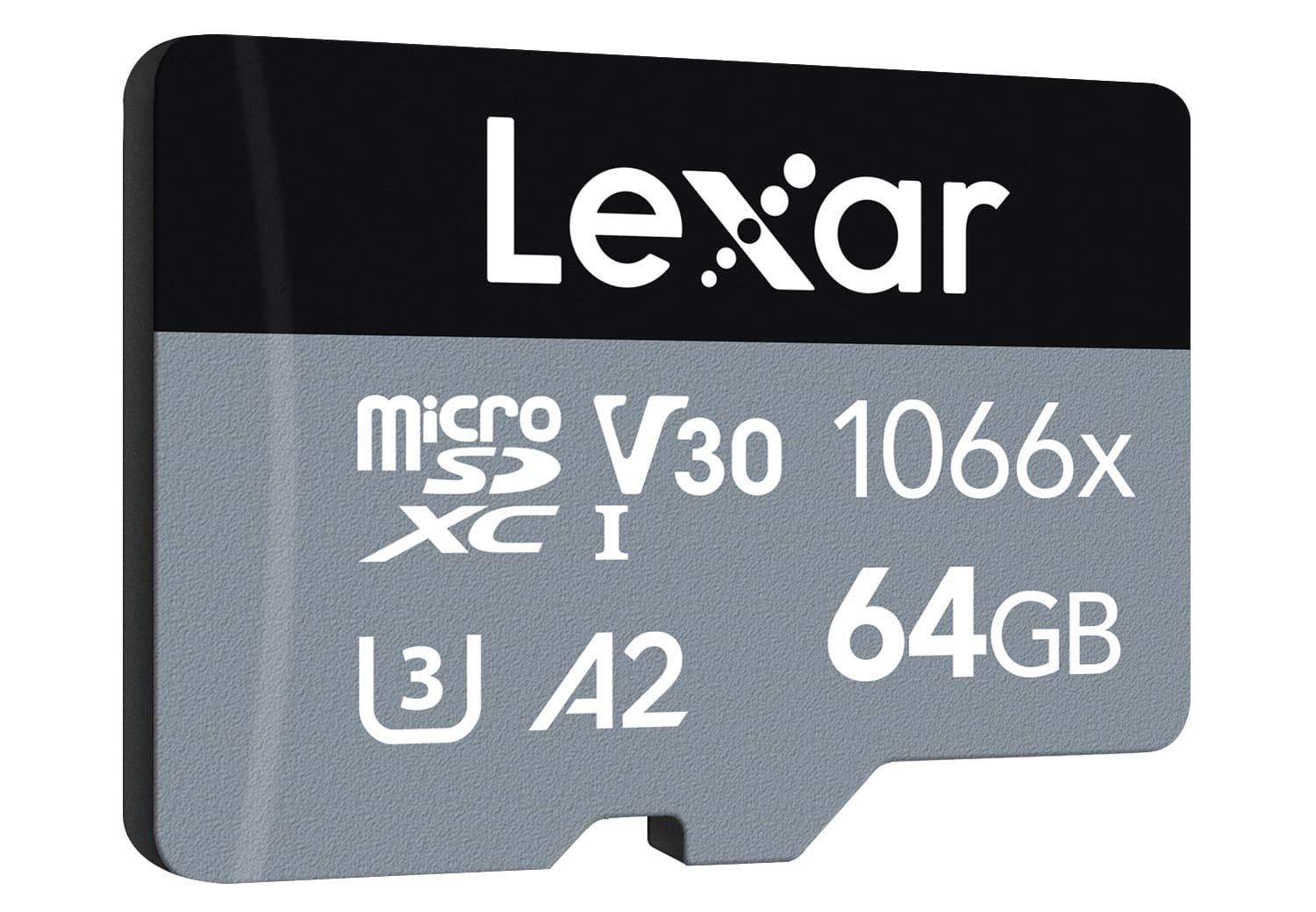 Card memorie 64GB Lexar® High-Performance 1066x microSDXCTM UHS-I, up to 160MB/s read 70MB/s write C10 A2 V30 U3 "LMS1066064G-BNANG"