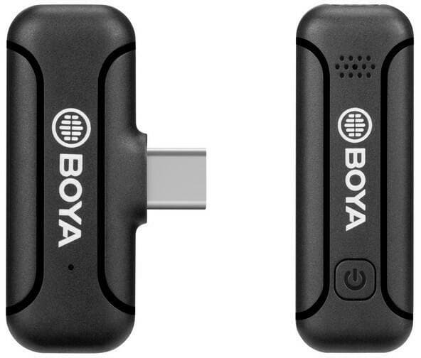 Boya Digital True-Wireless Microphone, USB Type-C Mobiles (2.4 GHz) "BY-WM3T2-U1"