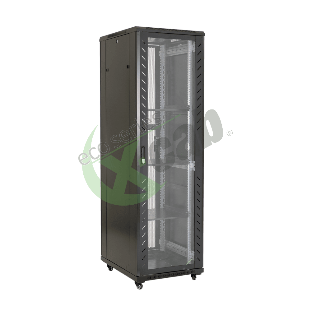 Cabinet metalic de podea 19", tip rack stand alone, 42U 600x800 mm, Eco Xcab AS "AS6842.9004"