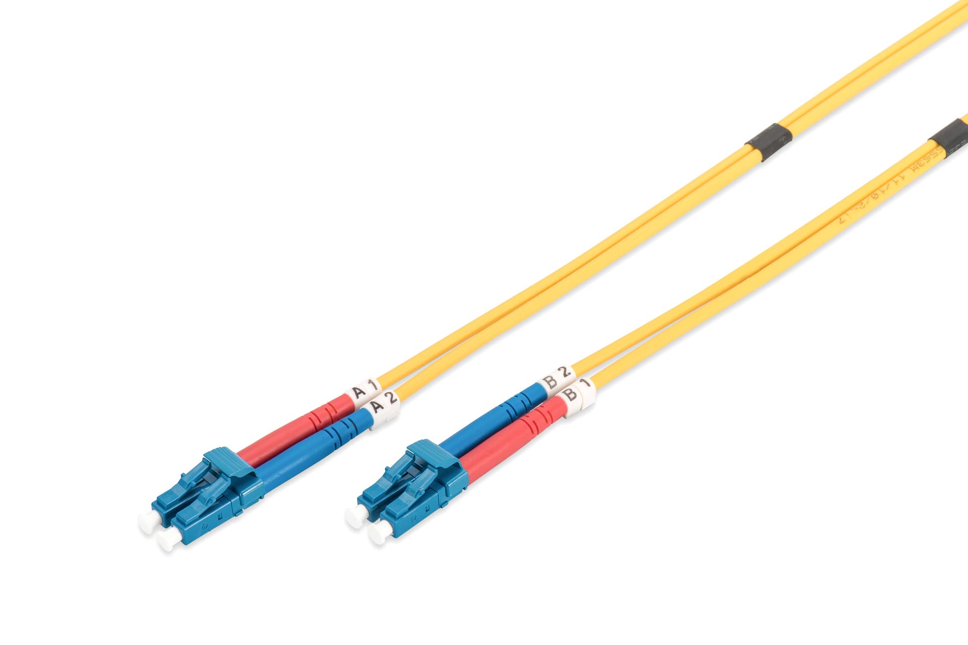 DIGITUS LWL patchcable LC/LC 09/125um singelmode Duplex halogenfree with protocol yellow 5m "DK-2933-05"