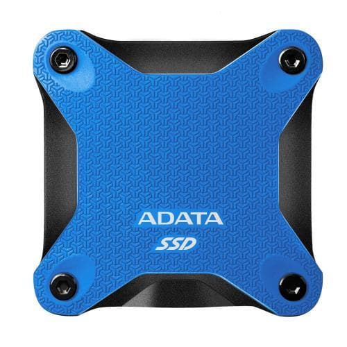 SSD extern ADATA SD600Q, 240 GB, 2.5 inch, USB 3.2, R/W: 440 MB/s, albastru "ASD600Q-240GU31-CBL"