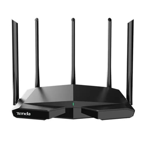 ROUTER Tenda wireless AX5700 Mbps, 1 x WAN Gigabit, 3 porturi LAN Gigabit, 2.4 GHz/5 GHz dual band, 5 antene externe, WI-FI 6E "TX27 PRO"