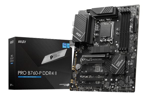 Placa de baza PRO B760-P DDR4 II Intel B760 Socket 1700 ATX "7E29-001R"