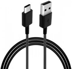 Cablu de Date USB la Type-C, Fast Charge, 25W, 1.5m - Samsung (EP-DW700CBE) - Black (Bulk Packing) "KF2315171"