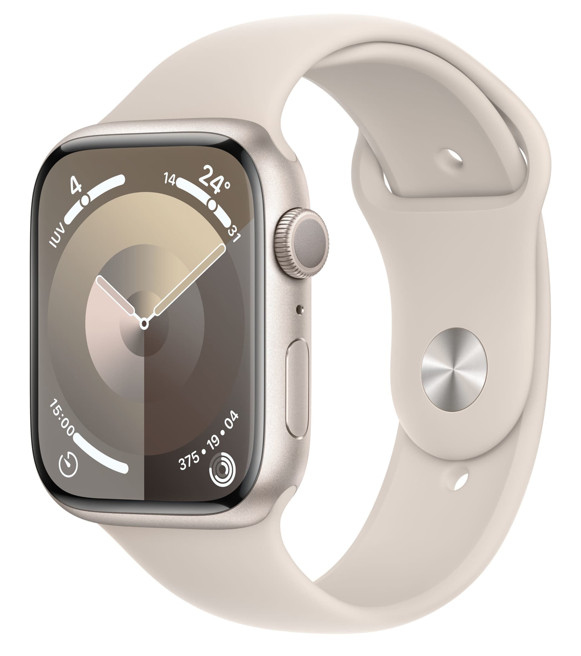 Apple Watch S9 GPS 45mm St+St M/L "MR973"