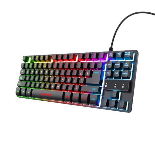 TRUST GXT833 THADO TKL KEYBOARD US "23698"