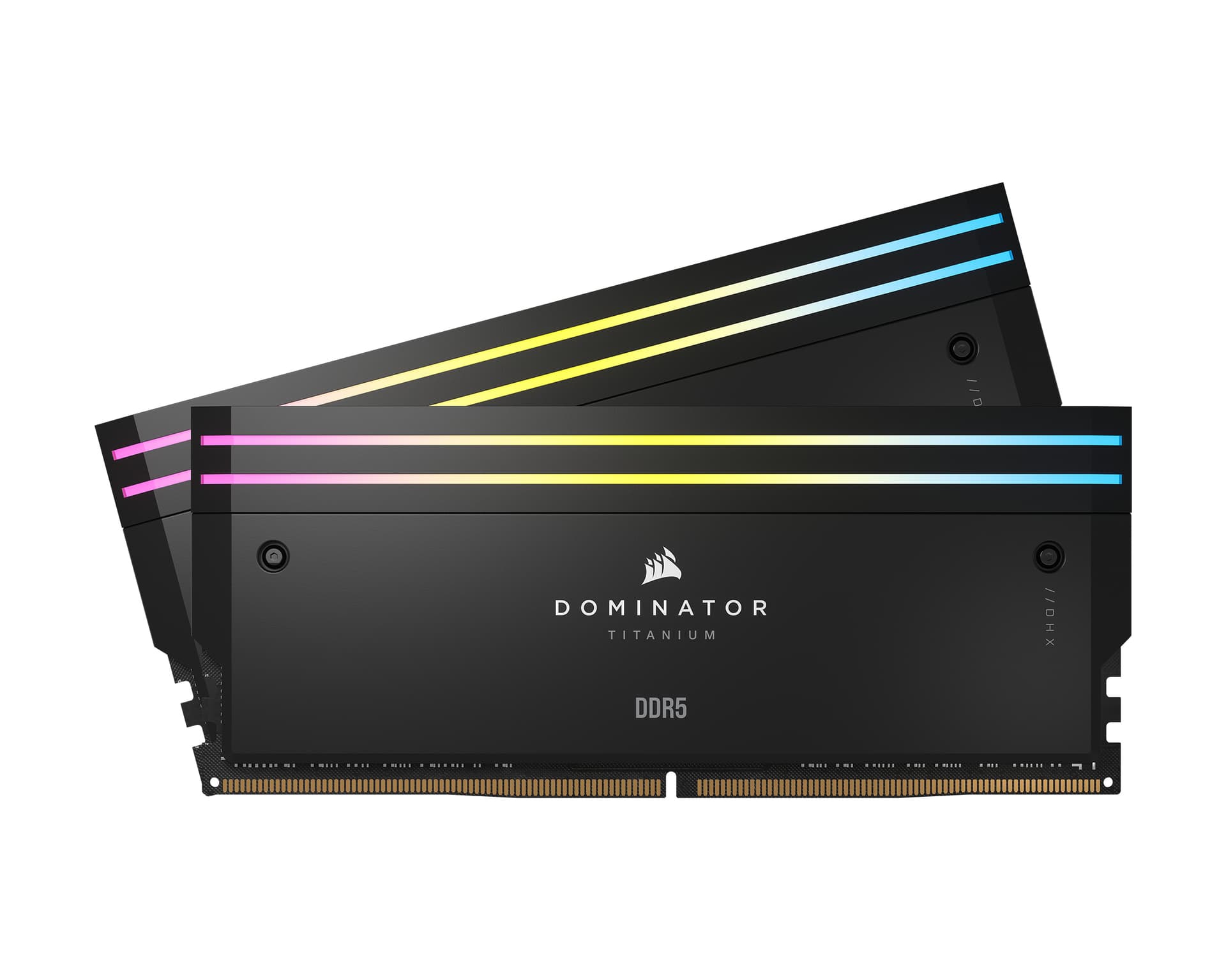 Memorie Dominator Titanium RGB Black 96GB DDR5 6600MHz CL 32 Dual Channel "CMP96GX5M2B6600C32"