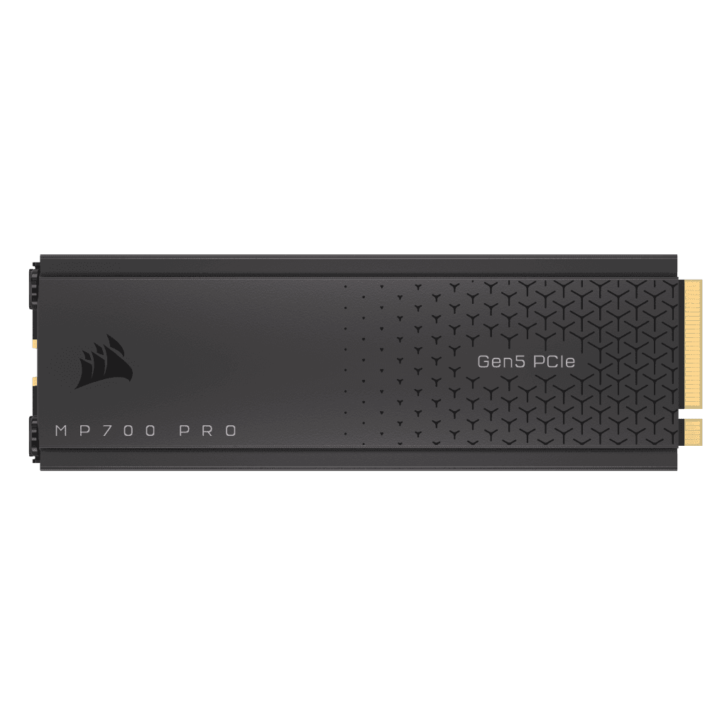 SSD Corsair MP700 PRO cu Air Cooler, 4TB, PCIe Gen 5.0 x4, NVMe 2.0, M.2 2280, Negru "CSSD-F4000GBMP700PRO"