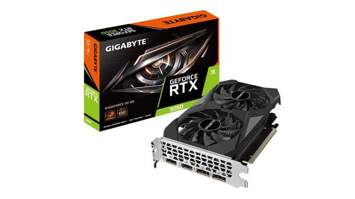 VGA GB GeForce RTX 3050 WINDFORCE OC 6GB "GV-N3050WF2OC-6GD"