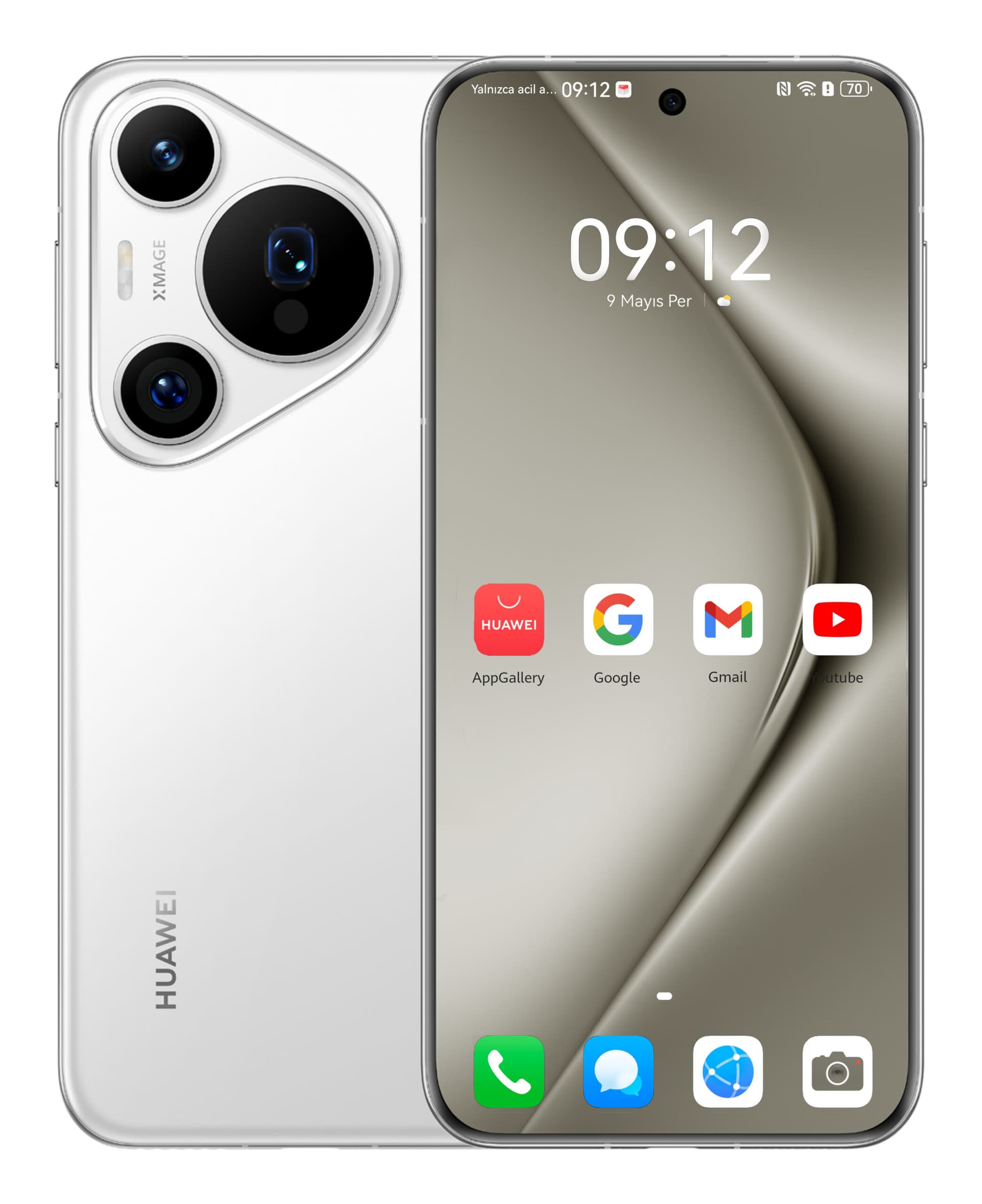 Smartphone Pura 70 Pro 512GB 12GB RAM Dual SIM White "51097VXL"