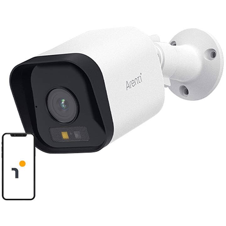 Camera supraveghere Arenti, 2.5K, 4 MP, bullet, wireless 2.4 GHz, BLE 5.0, microSD max 256GB, exterior, night vision 10m, audio bidirectional, compatibil Alexa si Google Assistant, "O3_Arenti"