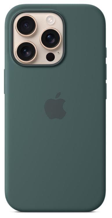 Husa Iphone 16 Pro Apple, grosime 1.5mm, material flexibil silicon, Lake Green "myyr3zm/a"