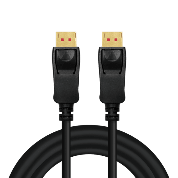 CABLU video LOGILINK, DisplayPort (T) la DisplayPort (T) 1.4, 10m, amplificare, conectori auriti, rezolutie maxima 8K (7680 x 4320) la 60 Hz, plastic, triplu ecranaj, negru, "CDV0100"