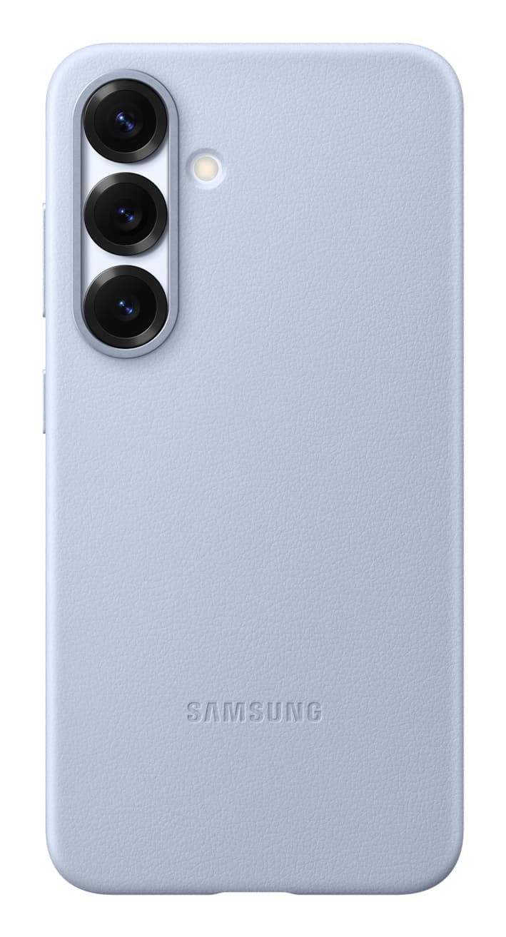 Capac protectie spate Kindsuit (Leather) Case Galaxy S25 (S931) Albastru deschis "EF-VS931PLEGWW"