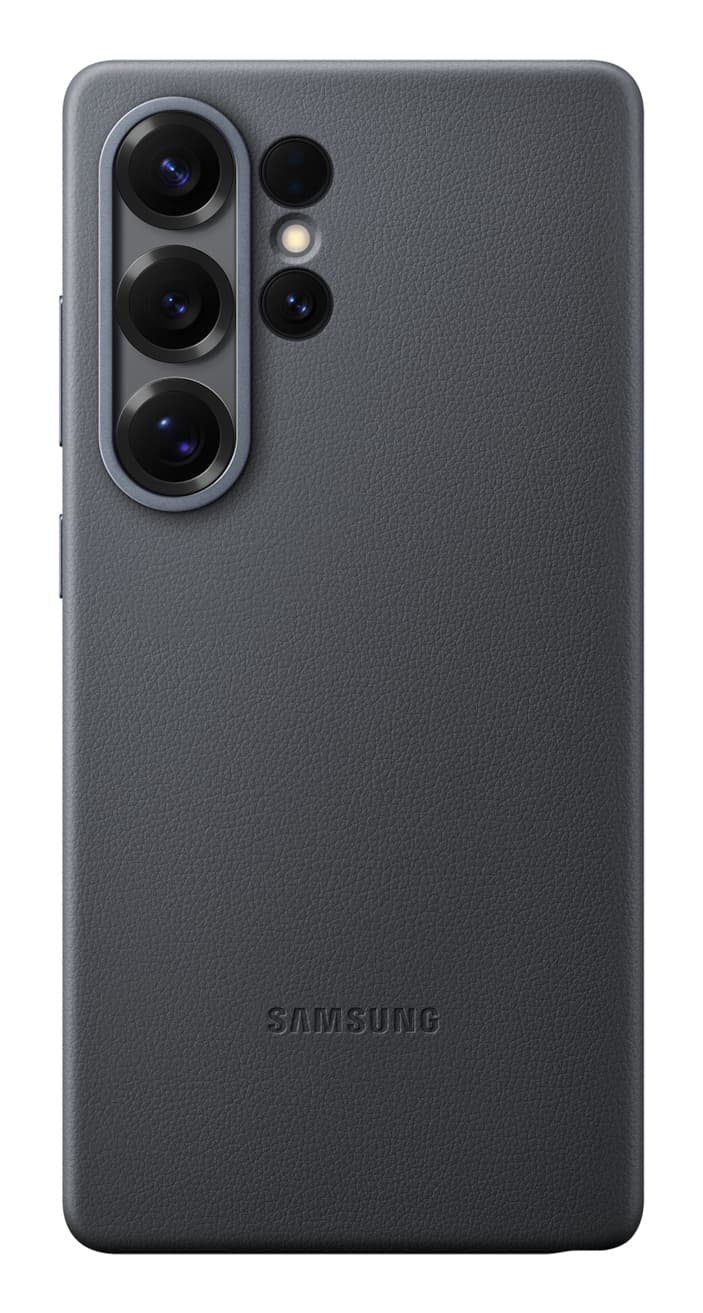 Capac protectie spate Kindsuit (Leather) Case Galaxy S25 Ultra (S938) Negru "EF-VS938PBEGWW"