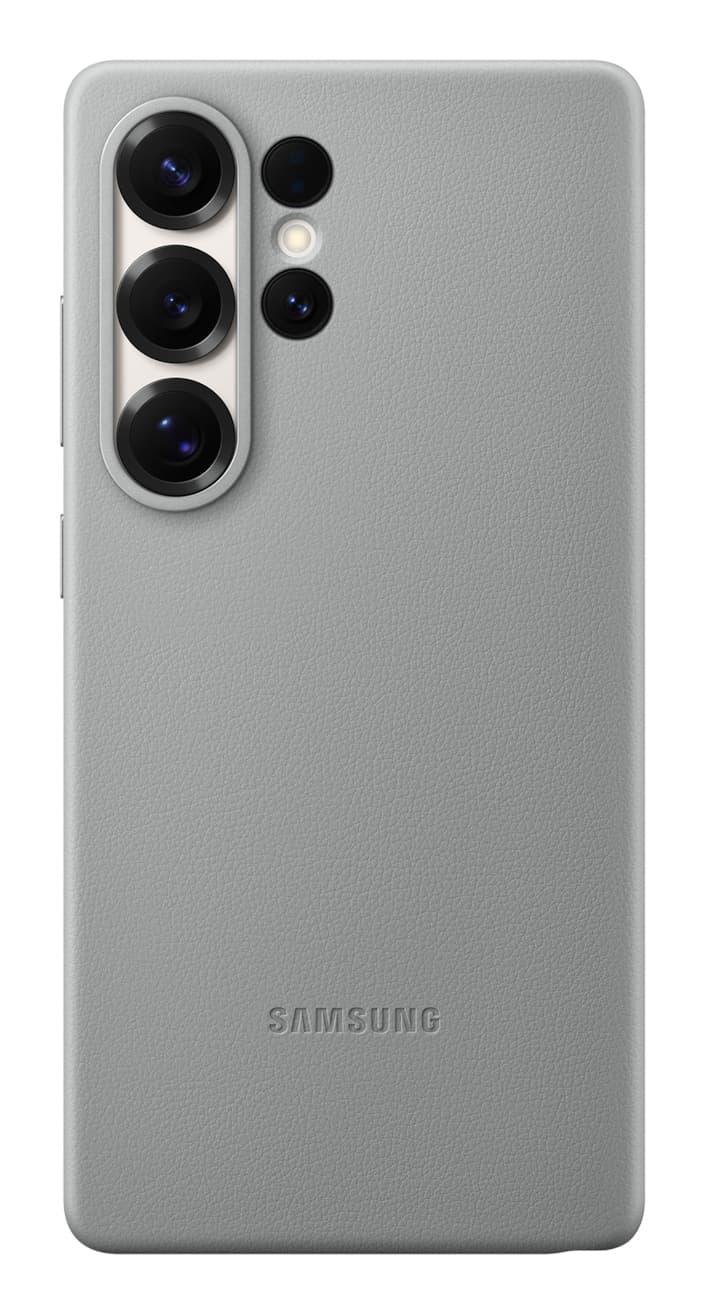 Capac protectie spate Kindsuit (Leather) Case Galaxy S25 Ultra (S938) Gri "EF-VS938PJEGWW"