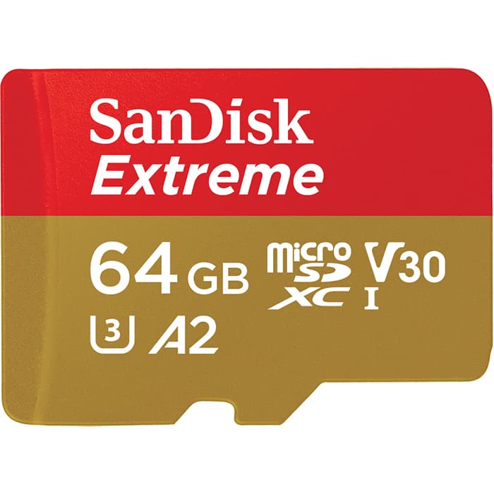 Card memorie Extreme 64 GB MicroSDXC UHS-I Class 10 "SDSQXAH-064G-GN6AA"