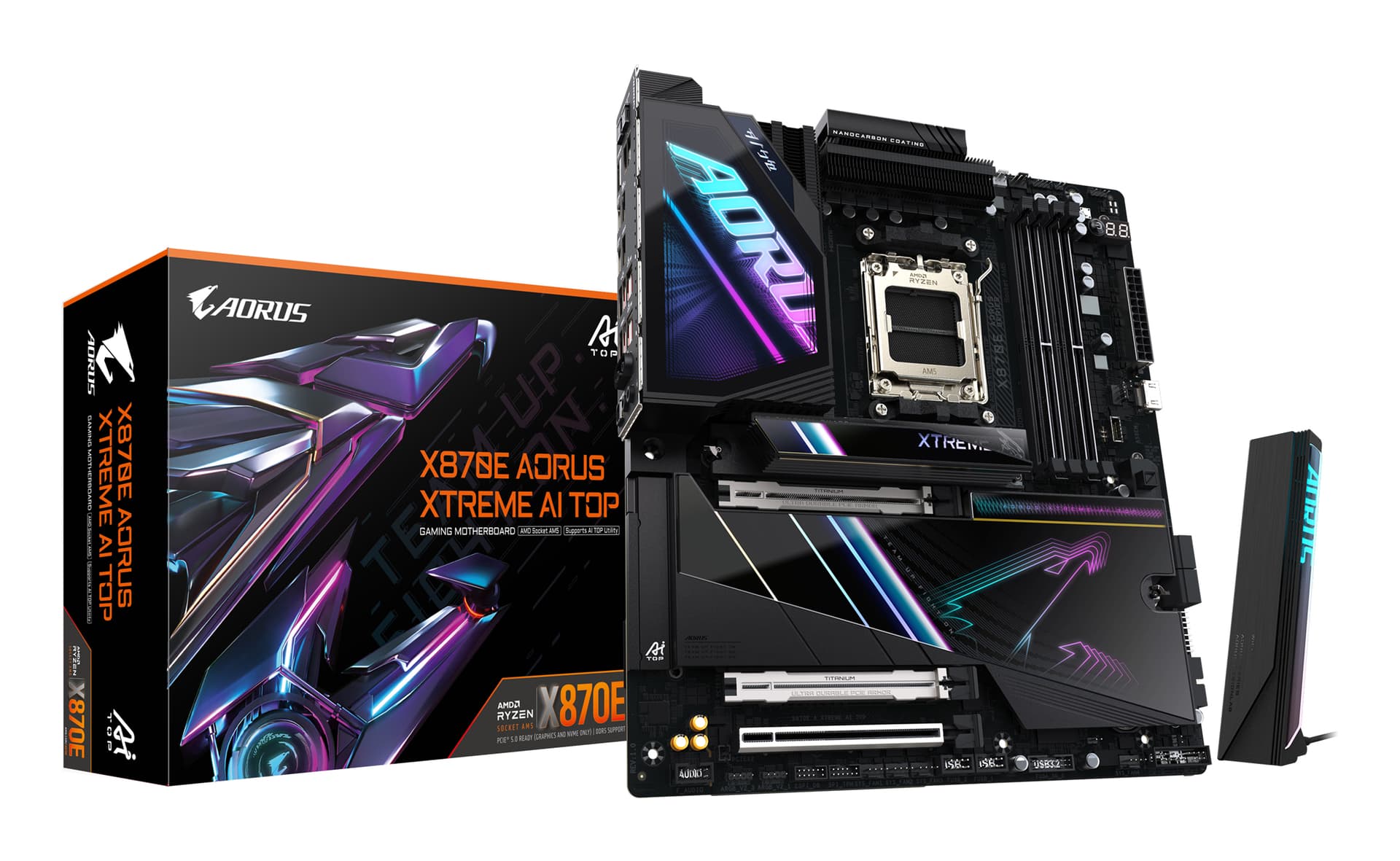 Placa de baza GIGABYTE GiBy X870E A XTREME AI TOP - Socket AM5 "X870E A XTREME AI TOP"