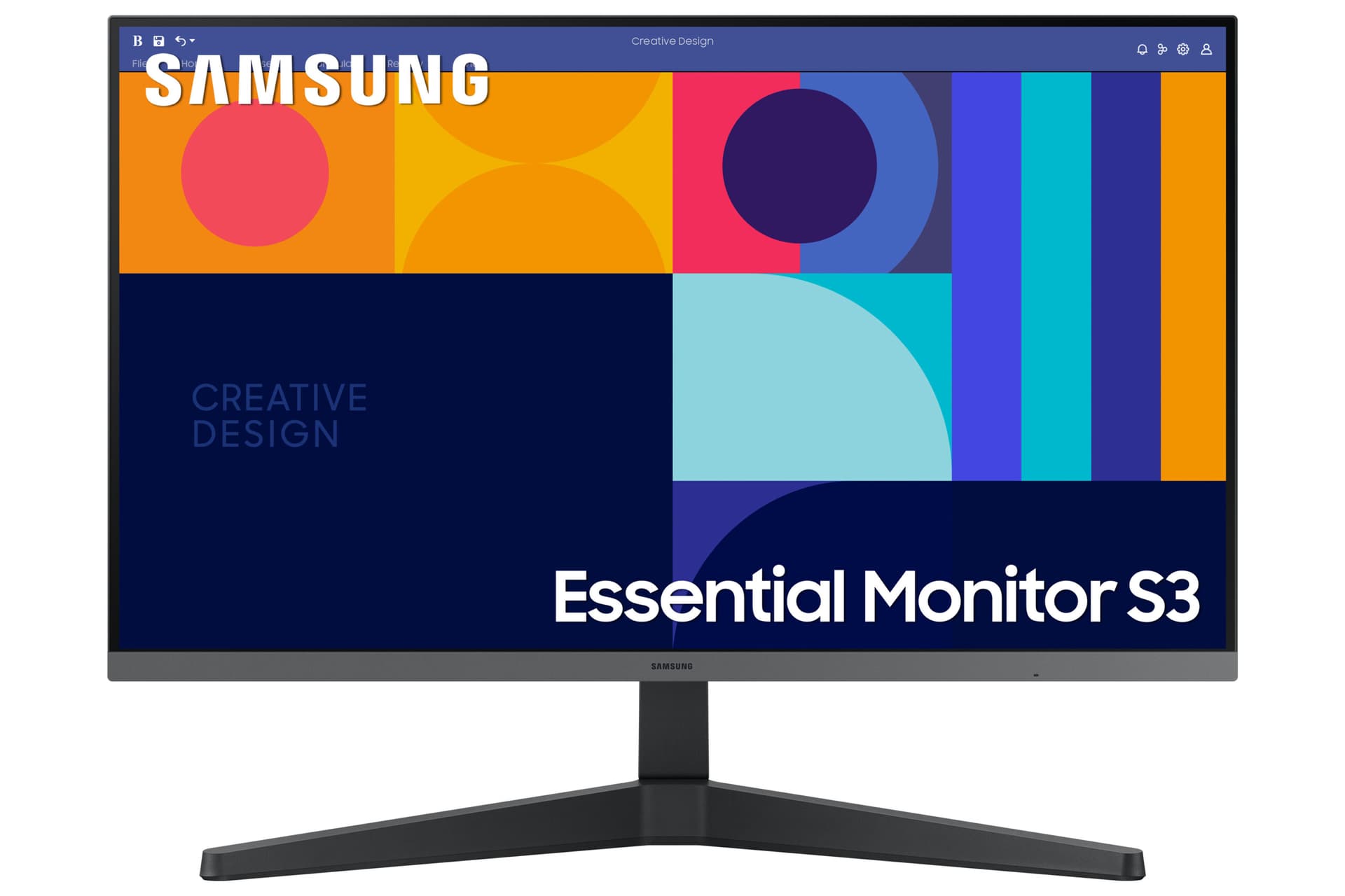 Monitor LED Samsung S33GC LED display 68.6 cm (27") 1920 x 1080 pixels Full HD Black "LS27C332GAUXEN"