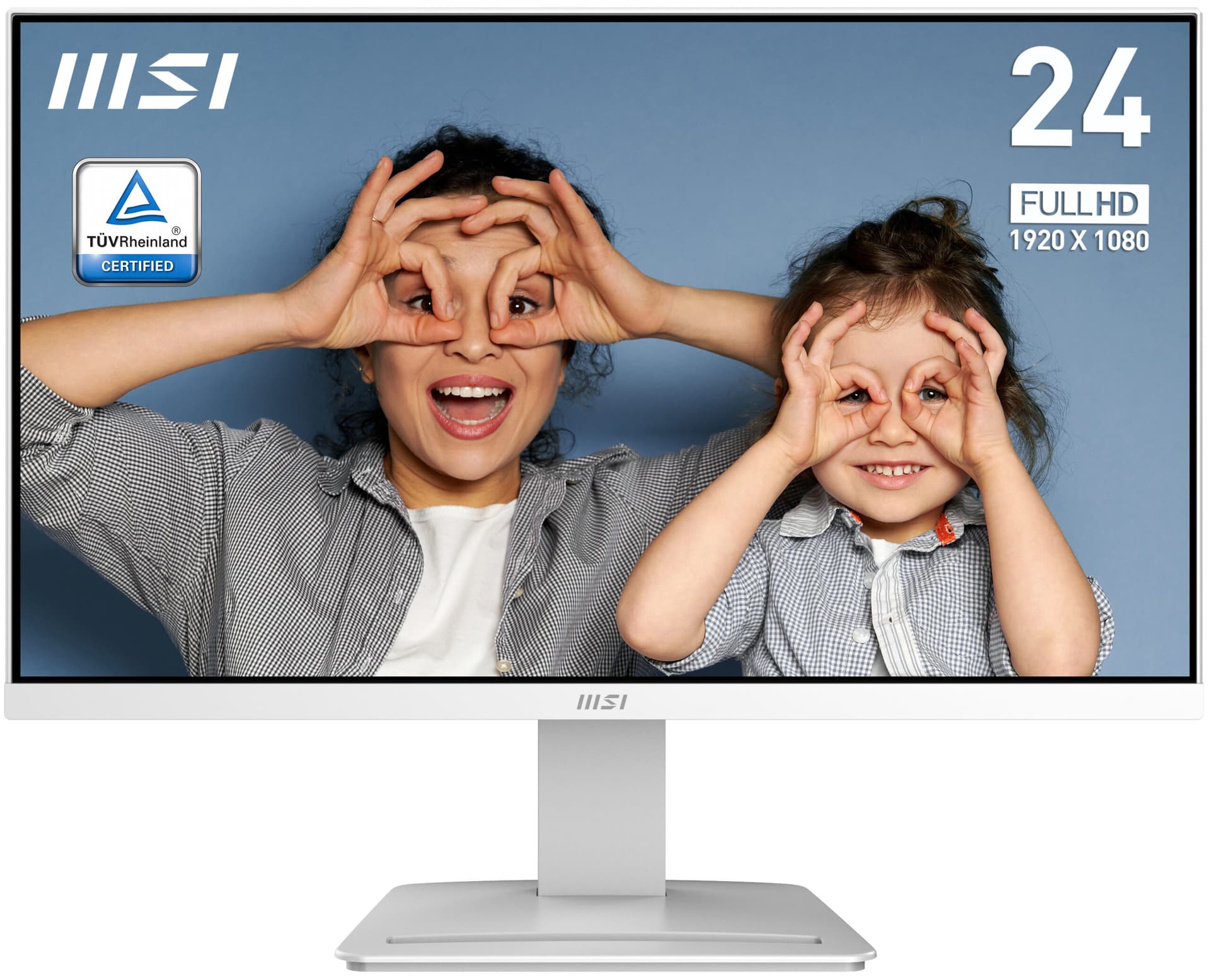 MSI PRO MP2412W 23.8inch VA FHD 100Hz HDMI DP White "PRO MP2412W"