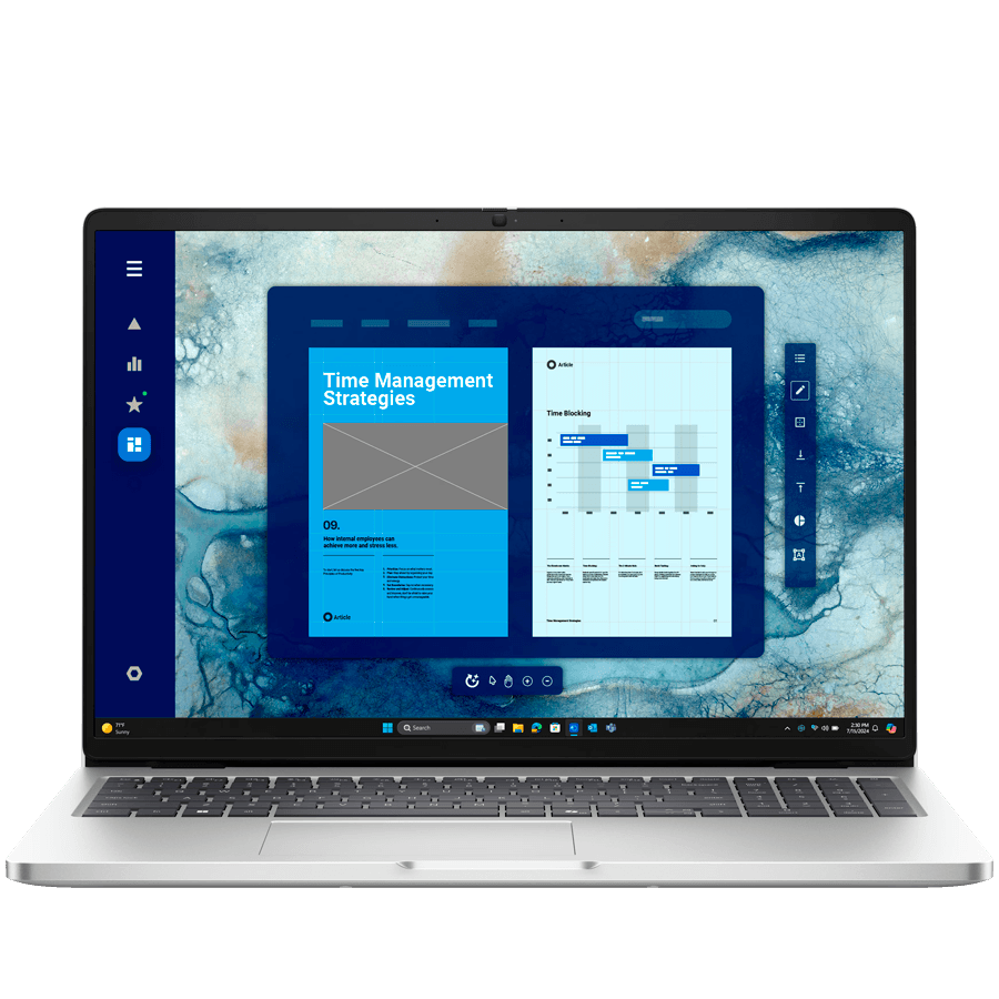 Dell Pro 16,16"FHD+(1920x1200)300nits 45% NTSC,Intel Core Ultra 5 235U,16GB,512GB SSD,Integrated Intel Graphics,Win11Pro,3Yr "BTO105_PC16250_EMEA_WIN-05" (