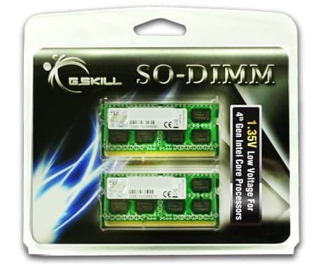 Memorie laptop F3-1600C11D-8GSL, DDR3, 2 x 4 GB, 1600 GHz, CL11, 1.35V, kit "F3-1600C11D-8GSL"