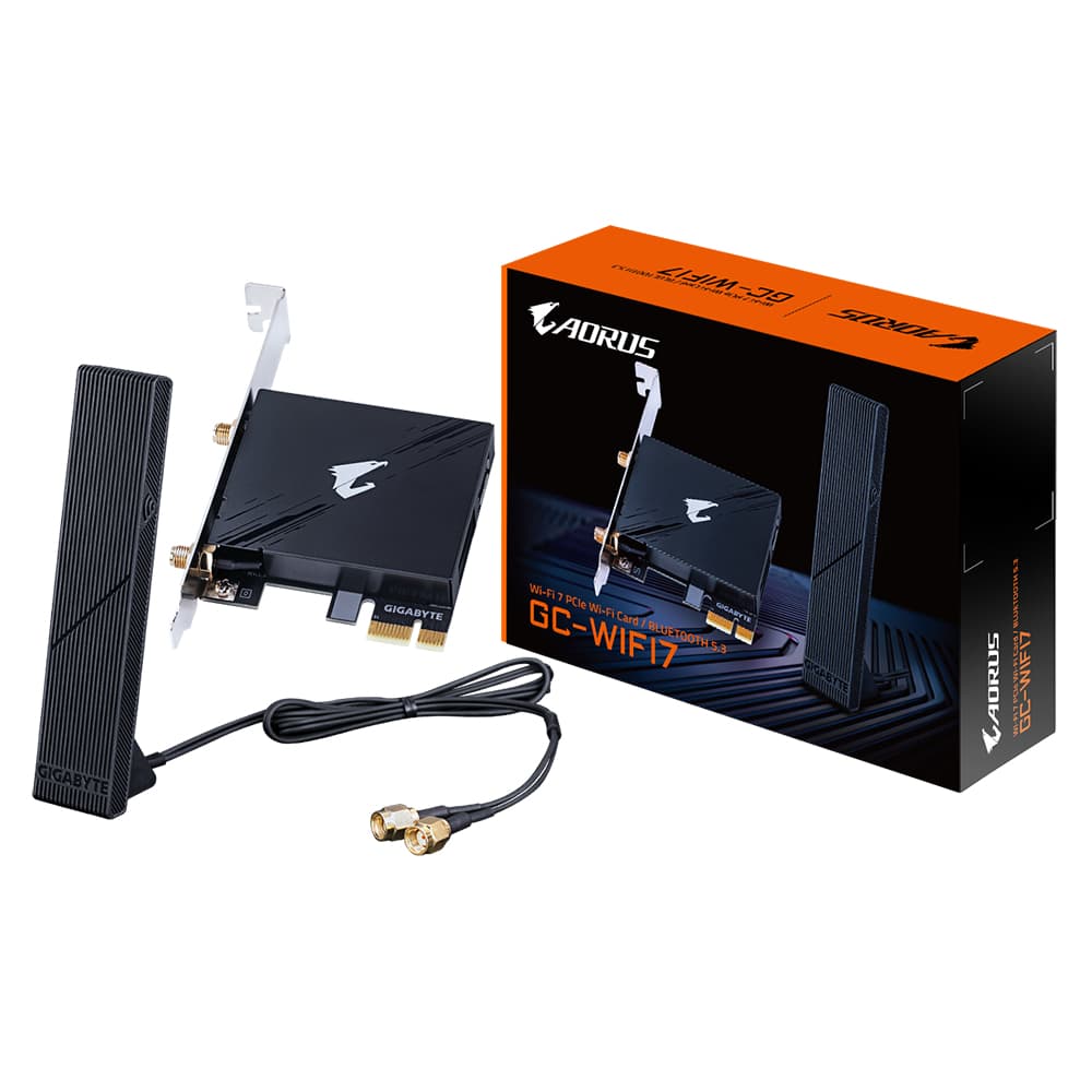 GIGABYTE Placa de retea GC-WIFI7, 6GHz, PCIe "GC-WIFI7"
