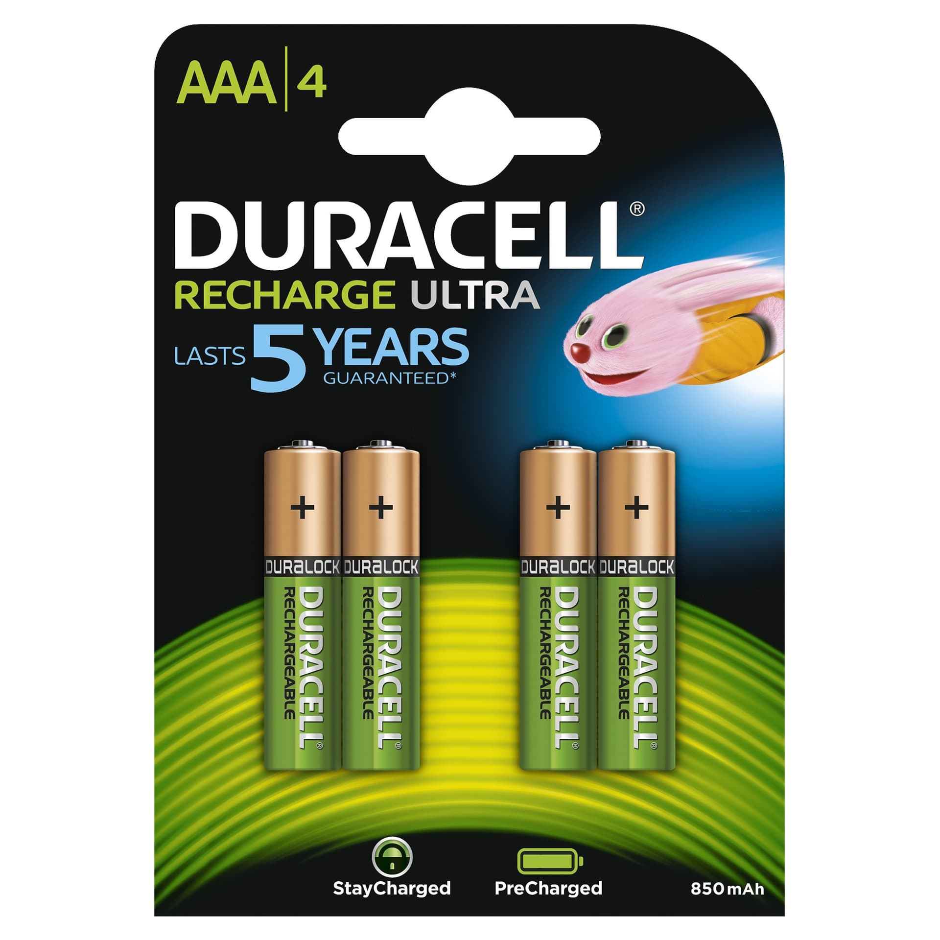 Duracell StayCharged (DUR203822), rechargeable battery (4 pieces, AAA) "203822"