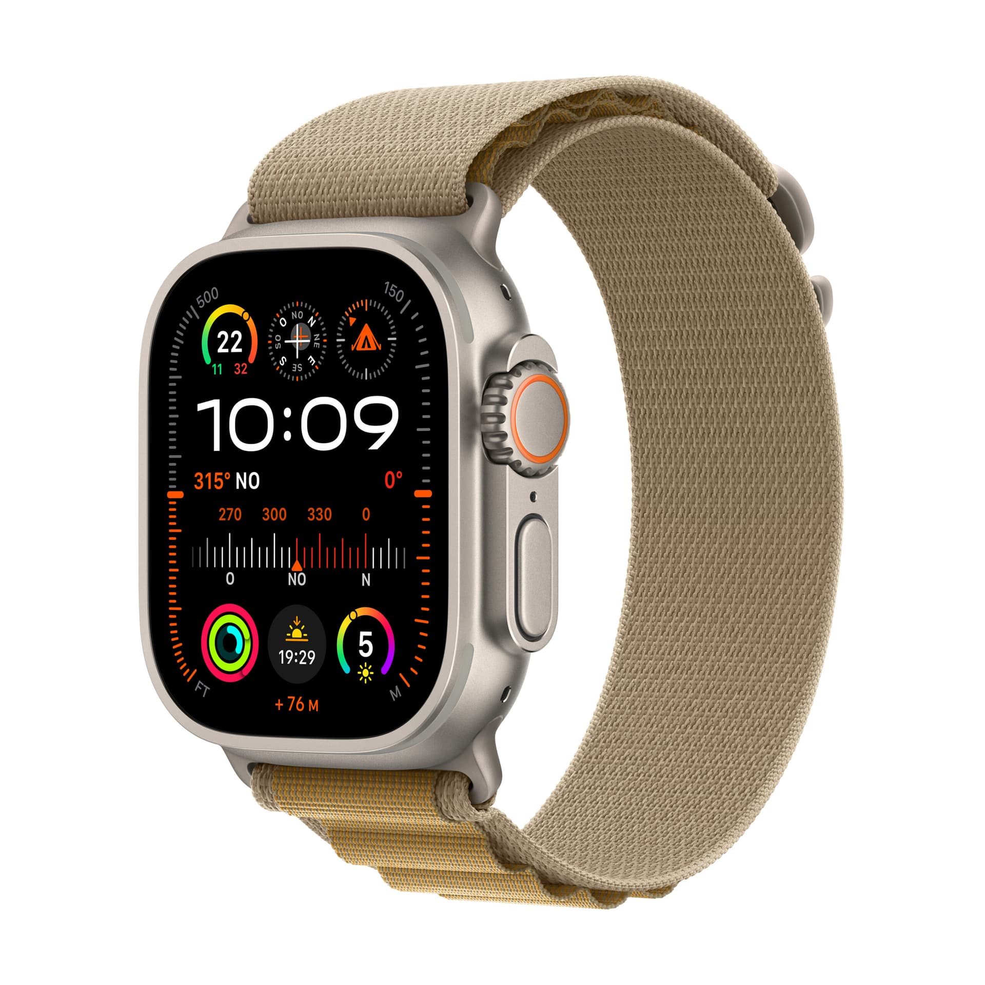 APPLE WATCH ULTRA2 49 NT TI TN ALP L-PRO "MX4H3WB/A"
