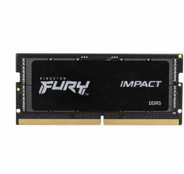 Kingston DRAM 16GB 6400MT/s DDR5 CL38 SODIMM FURY Impact XMP "KF564S38IB-16"