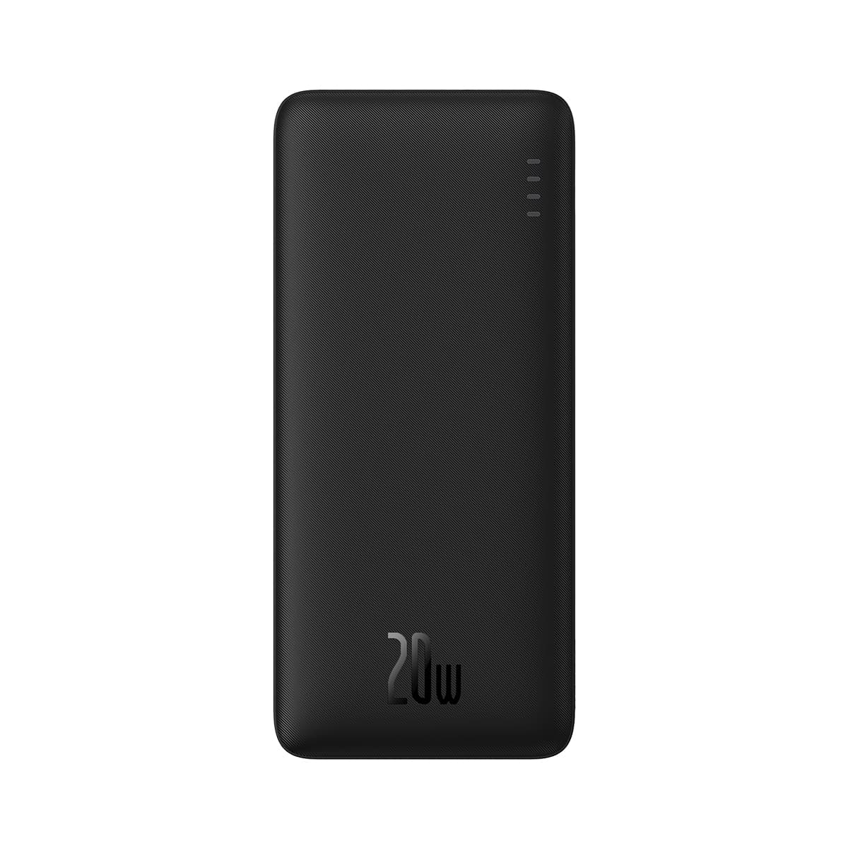 POWER BANK Baseus Airpow, capacitate 30000mAh, 20W, 2 x USB Type-C, 1 x USB, total 5V/3A, include cablu USB la USB Type-C de 30 cm, negru, "PPQD090101" - 6932172627942
