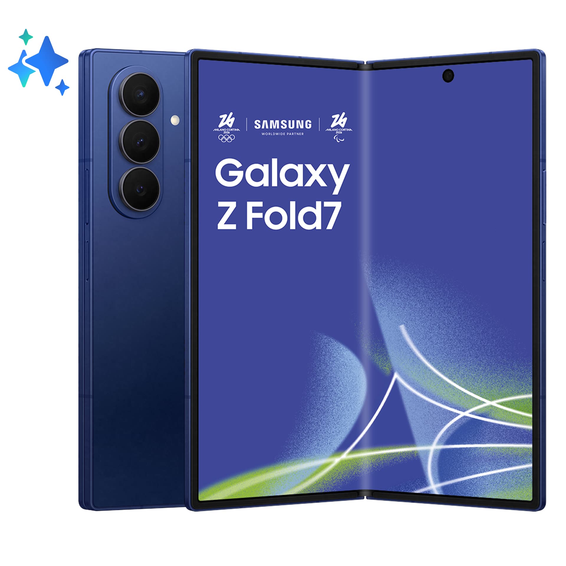 Smartphone Galaxy Z Fold7 512GB 12GB RAM 5G Dual SIM Blue Shadow "SM-F966BDBCEUE"