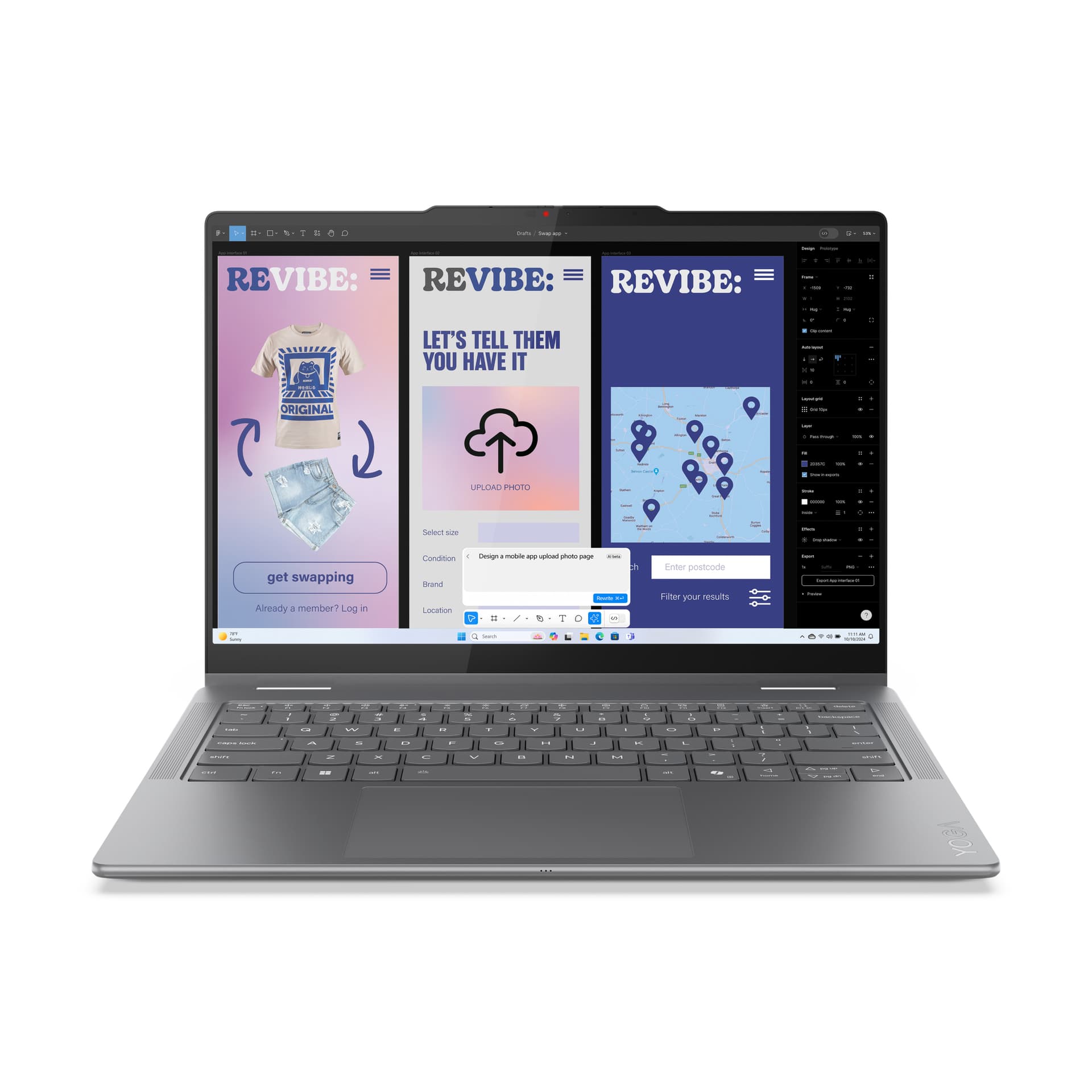 14 Yoga 7 2-in-1 14ILL10, 2.8K OLED 120Hz Touch, Procesor Intel® CoreTM Ultra 7 258V, 32GB LPDDR5X, 1TB SSD, Intel Arc 140V, Win 11 Pro, Luna Grey, 3Yr Onsite Premium Care "83JQ00APRM"